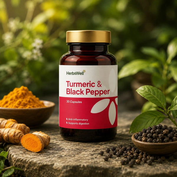 TURMERIC AND BLACK PEPPER CAPSULES