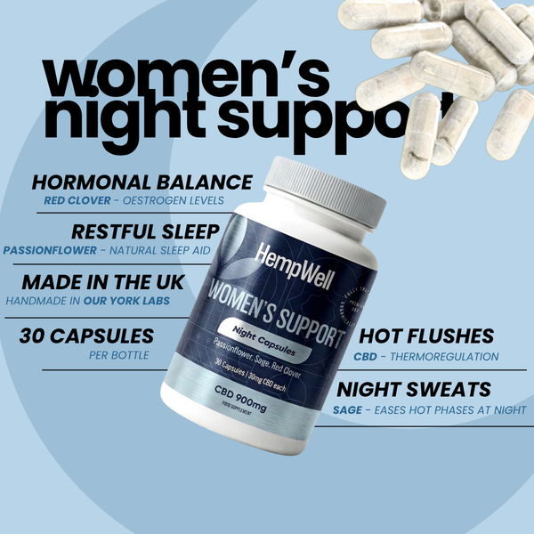 WOMEN'S SUPPORT NIGHT CAPSULES